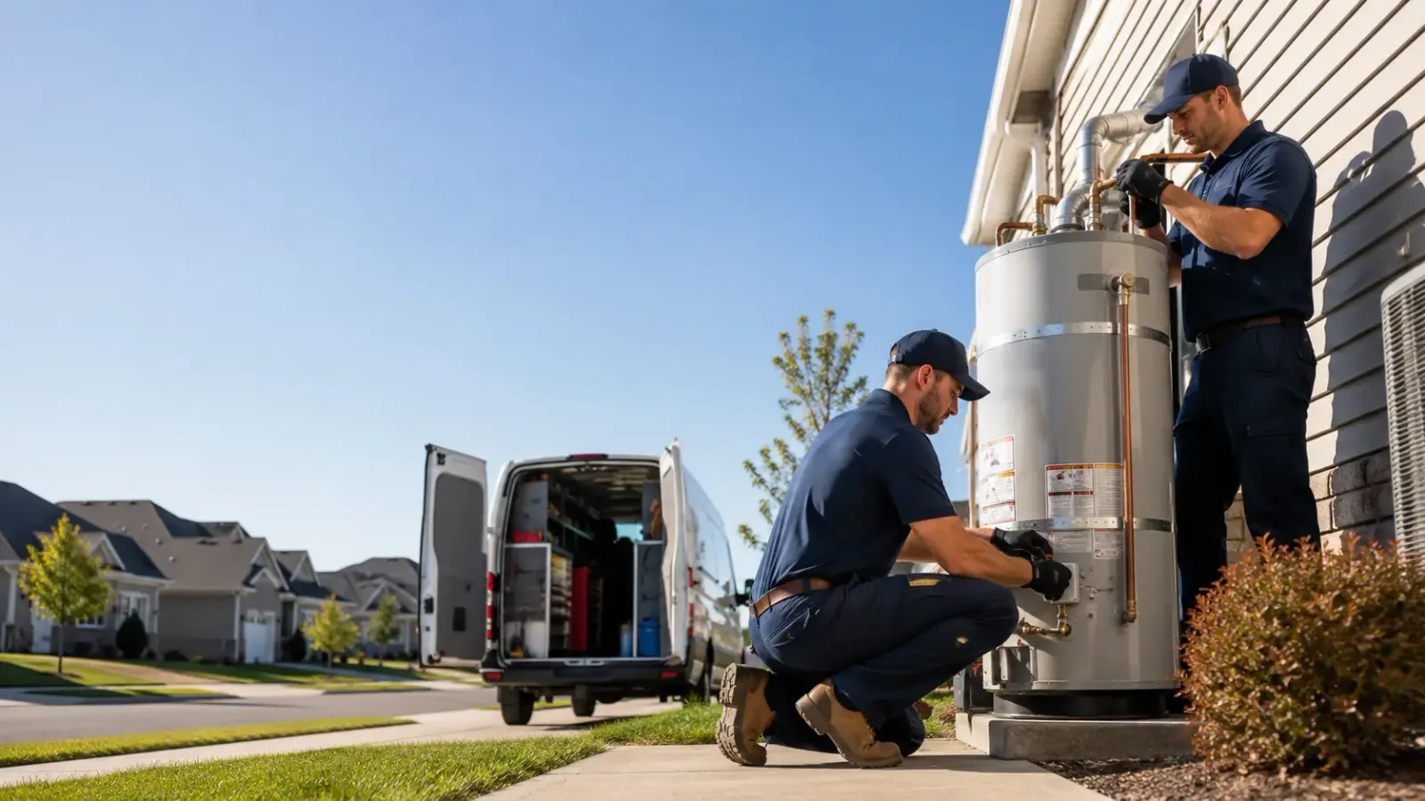 Water Heater Installation in Wales, MA